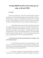 Sử dụng ĐDDH có hiệu quả