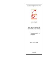 MỘT SỐ TÍNH CHẤT CỦA LUẬT KẾT HỢP TRONG CƠ SỞ DỮ LIỆU PHÂN TÁN NGANG