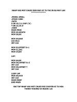 Bài tập hợp ngữ có lời giải