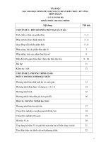 Tài liệu ôn thi môn toán lớp 9