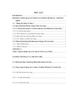 nâng cao hiệu quả sử dụng vốn kinh doanh ở công ty cổ phẩn mĩ thuật và truyền thông