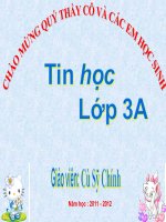 Trò chơi Blocks.Tin 3.Cù Sỹ Chính.YQ