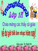 Học hát bài Hòa bình cho bé