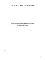 Doi moi DG KQHT cua HS THCS mon Cong nghe