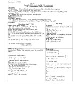 GIÁO ÁN ĐẠI SỐ 8 (2011-2012)CHUẨN KTKN