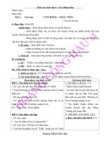 GIÁO ÁN NGỮ VĂN 6 (HỌC KỲ I + II)