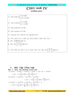 BÀI TẬP LƯỢNG GIÁC!