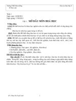 GA Hóa 8 chuẩn KTKN Năm 2011