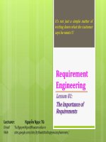 slike môn thu thập và phân tích yêu cầu nguyễn ngọc tú chương 1 tầm quan trọng của kỹ nghệ yêu cầu