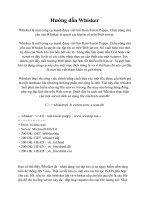 hướng dẫn whisker