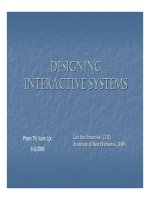 Plan of HCI course cô Lộc