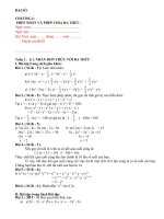 Giáo án Toán 8 buổi 2 và ôn tap 8 tuần