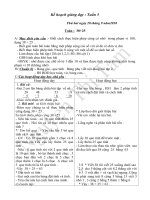 GIAO AN LOP 2 TUAN 4 HAI BUOI