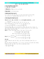 CỰC TRỊ HÀM ĐA THỨC