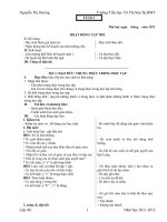 Giáo án lớp 4 (Tuần 1 - 9) Đủ môn (đẹp)