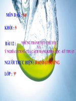 Cách mạng Khoa học Kỹ thuật