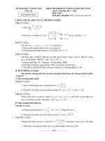 De KSCL mon Toan 12 (2011-2012)