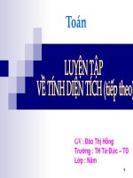Luyen tap ve tinh dien tich (tiep)