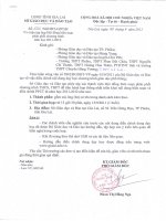 CV BIÊN SỌA PPCT 2011 - 2012