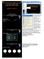 Hướng dẫn trình chiếu bài Bảng chia 6