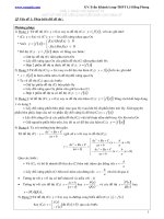 6 dạng toán CB về khảo sát hàm số