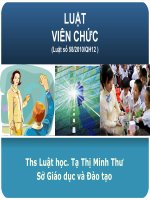 Luật Viên chức