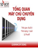 slide bài giảng - thi công mạng - sơ cấp bài 6 bài 6 tổng quan máy chủ chuyên dụng