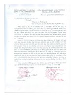 Chấp hành chế độ báo cáo