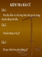 bài 6. công thức cộng vận tốc