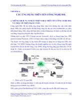 Các ứng dụng trên nền cộng nghệ DSL