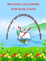 chuyên đề tự nhiên xã hội