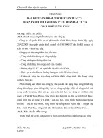 đặc điểm sản phẩm, tổ chức sản xuất và quản lý chi phí tại công ty cổ phần đầu tư và phát triển vĩnh phúc