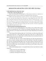 Tài liệu bồi dưỡng môn Âm nhạc 2001