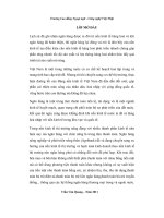 Đề tài thanh toán ngoại hối giữa các ngân hàng trong và ngoài nước