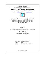 Xây dựng ứng dụng “ nhà hàng điện tử ”