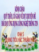 bài giảng điện tử môn lịch sử lớp 5