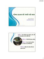 Tổng quan về thiết kế web