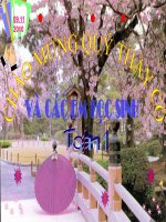 Toán 1 bài phép trừ trong phạm vi 5