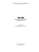 PPCT sau khi giảm tải Phú Thọ