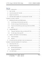 LVTN công cụ thiết kế CSDL online- tập trung nghiêu cứu xây dựng một công cụ hỗ trợ thiết kế cơ sở dữ liệu trên nền tảng web