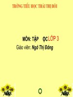 Tập đọc tiếng đàn