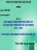 Cách mạng Tháng 10 Nga
