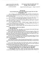 Tổ chức hội thi GV giỏi cấp tiểu học huyện trần văn thời 2011-2012