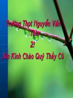 Sinh học 11 Bài 3 Thoat hơi nước