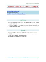 Hướng dẫn sử dụng chương trình QUẢN LÝ TÀI SẢN CỐ ĐỊNH