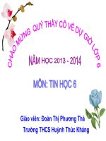 giáo án bồi dưỡng thao giảng thi giáo viên giỏi môn tin học lớp 6 bài vì sao cần có hệ điều hành (11)