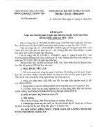 Giao lưu cán bộ quản lý Tiểu Học TVT lần thứ nhất 2011-2012