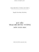 Kỷ Yếu trại hè Hùng Vương 2010
