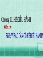 giáo án bồi dưỡng thao giảng thi giáo viên giỏi môn tin học lớp 6 bài vì sao cần có hệ điều hành (12)