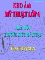 KHO ẢNH  MT:6 TRANH DÂN GIAN